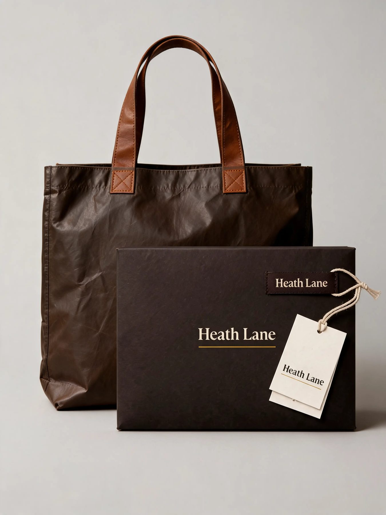 Waxed Cotton Tote